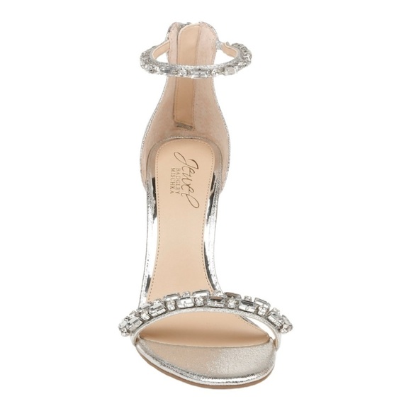 Jewel Badgley Mischka Campbell Jeweled Stiletto NIB - Picture 5 of 7